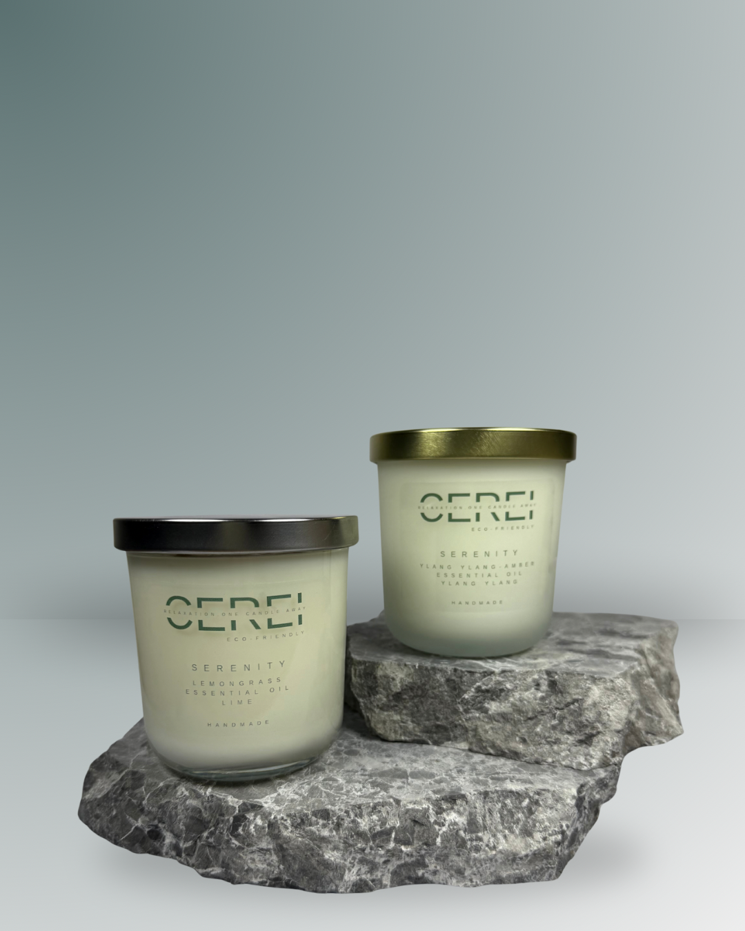 Serenity Candles | Natural Handmade Scented Relaxation Candles – CEREI