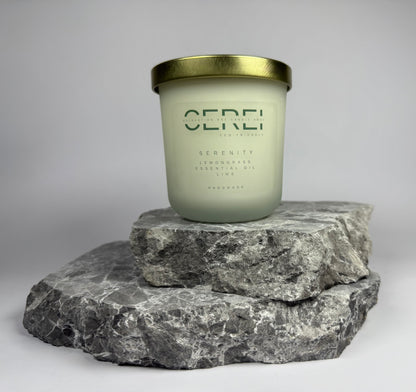 Ylang Ylang & Amber Candle | Handmade Vegan Candle with Essential Oil Ylang Ylang– CEREI