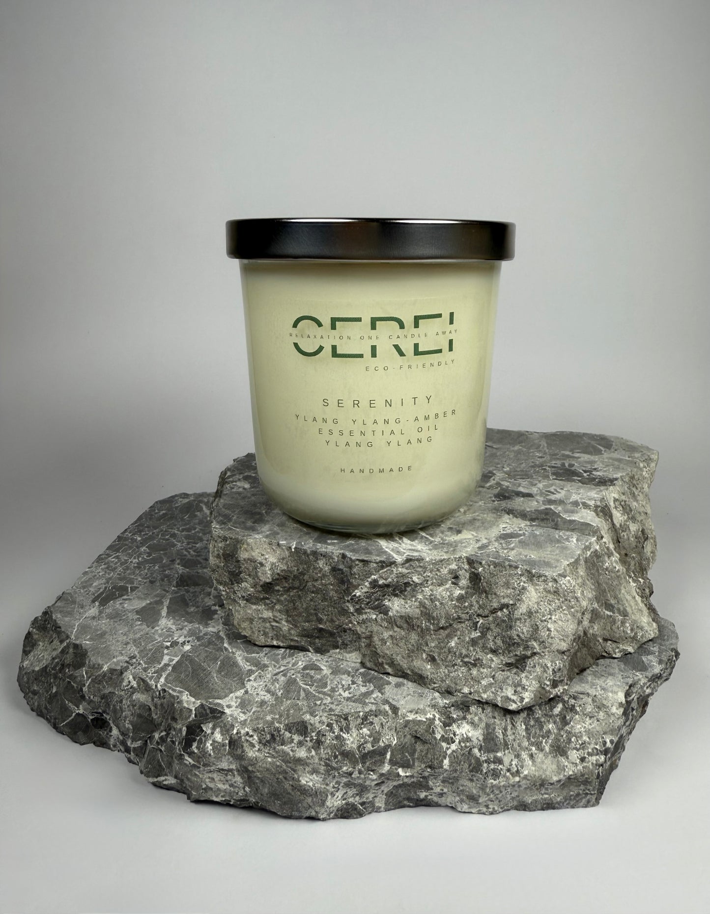 Lemongrass Candle | Handmade Vegan Candle with Essential Oil Lime – CEREI