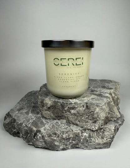 Lemongrass Candle | Handmade Vegan Candle with Essential Oil Lime – CEREI