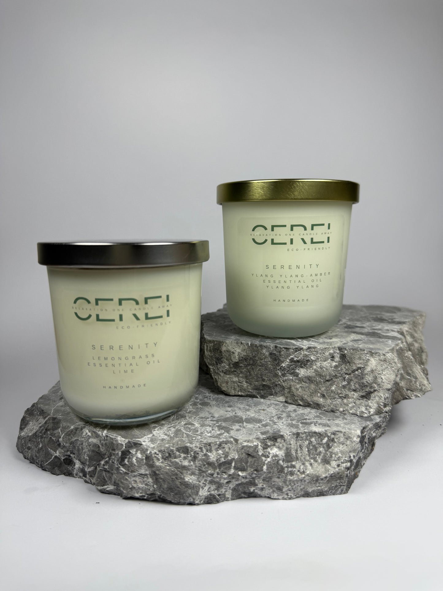 Ylang Ylang & Amber Candle | Handmade Vegan Candle with Essential Oil Ylang Ylang– CEREI